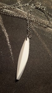 N15 PENDANT Plastic - Leaf - White